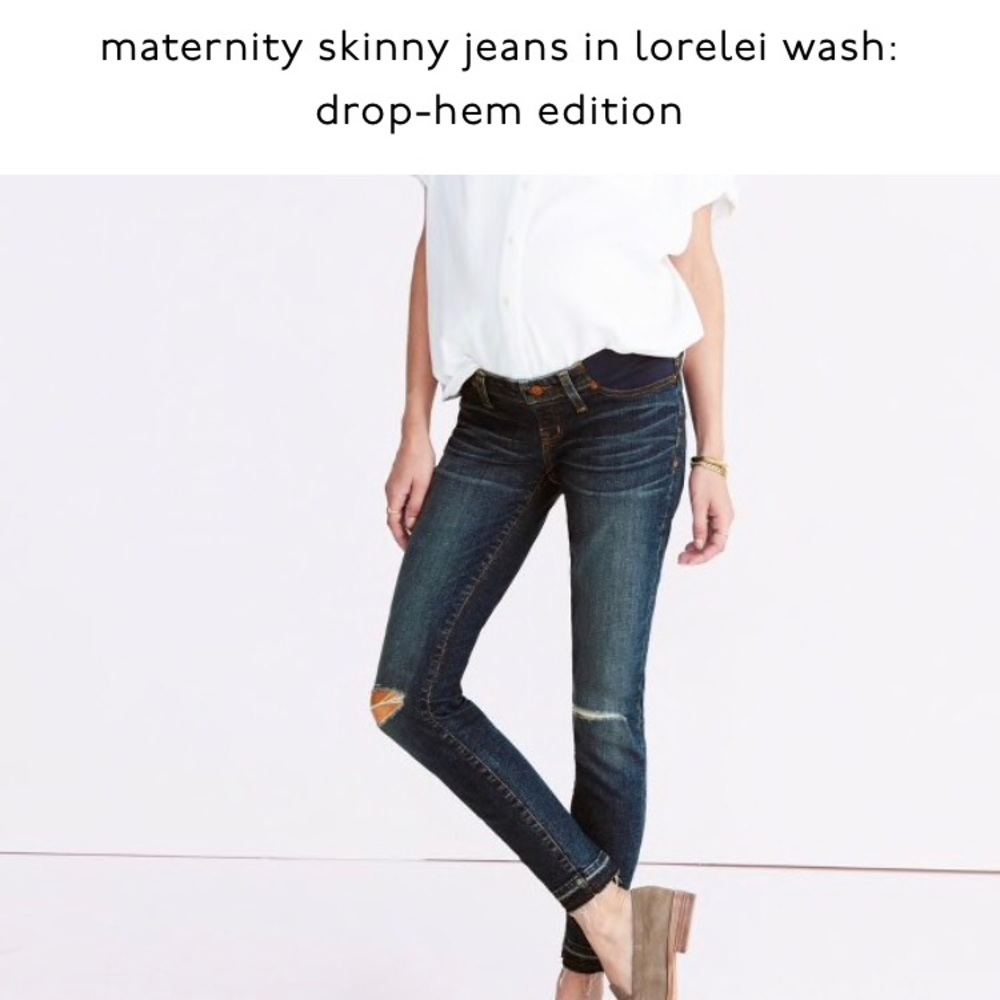 Madewell Maternity Jeans